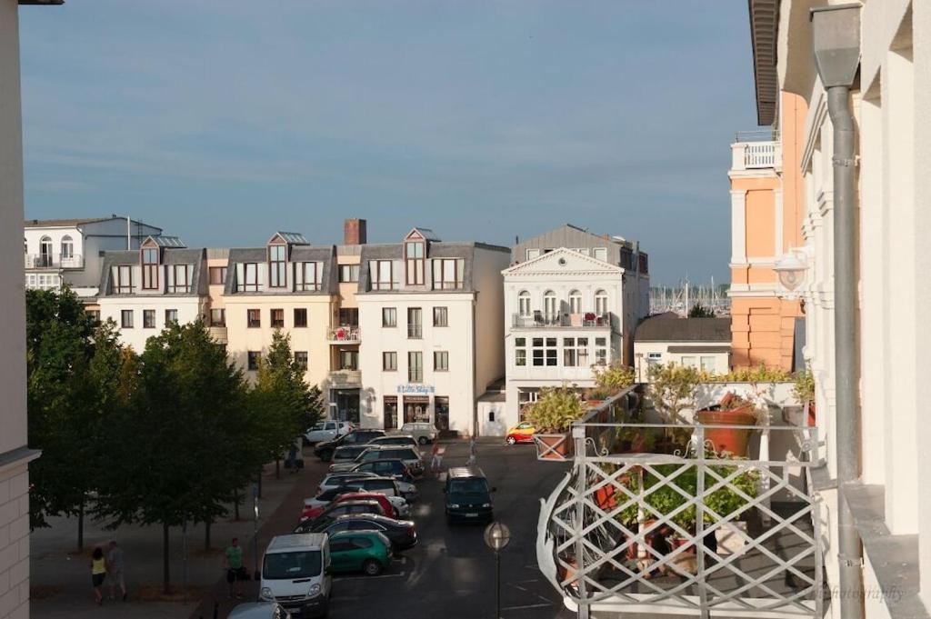 Villa Seeblick Warnemuende - Fewo Mit Meerblick Und Balkon Direkt Am Strand Fuer 2-4 Pers 로스토크 외부 사진